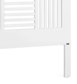 MOYCOR Têtes De Lit Tête De Lit En Bois De Mindi Blanc L165 -Surmatelas Soldes Magasin tete de lit en bois de mindi blanc l165 1