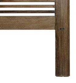 MOYCOR Têtes De Lit Tête De Lit En Bois Marron Et Capitonnée En Polyester Blanc L165 -Surmatelas Soldes Magasin tete de lit en bois marron et capitonnee en polyester blanc l165 3