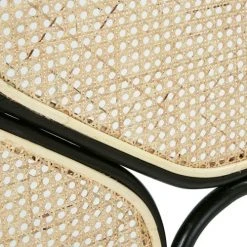 Bois Dessus Bois Dessous Têtes De Lit Tête De Lit En Cannage Et Rotin Noir L160 -Surmatelas Soldes Magasin tete de lit en cannage et rotin noir l160 4