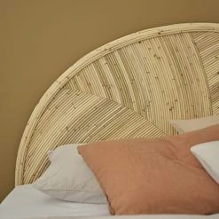 Bois Dessus Bois Dessous Têtes De Lit Tête De Lit En Canne De Rotin 160 Cm -Surmatelas Soldes Magasin tete de lit en canne de rotin 160 cm 3