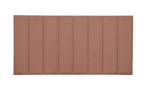 RNT By Really Nice Things Têtes De Lit Tête De Lit En Contreplaqué Et Velours En Couleur Terre Cuite. 3 RNT By Really Nice Things Têtes De Lit Tête De Lit En Contreplaqué Et Velours En Couleur Terre Cuite.