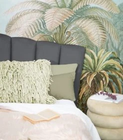 RNT By Really Nice Things Têtes De Lit Tête De Lit En Contreplaqué Et Velours Gris Froid. 9 RNT By Really Nice Things Têtes De Lit Tête De Lit En Contreplaqué Et Velours Gris Froid. -Surmatelas Soldes Magasin tete de lit en contreplaque et velours gris froid 6