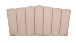 RNT By Really Nice Things Têtes De Lit Tête De Lit En Contreplaqué Et Velours Terre Cuite. -Surmatelas Soldes Magasin tete de lit en contreplaque et velours rose 10