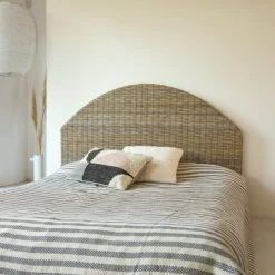 Tikamoon Têtes De Lit Tête De Lit En Kubu 160 Cm -Surmatelas Soldes Magasin tete de lit en kubu 160 cm 4