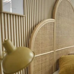 Bois Dessus Bois Dessous Têtes De Lit Tête De Lit En Rotin Et Cannage 160 Cm -Surmatelas Soldes Magasin tete de lit en rotin et cannage 160 cm 3