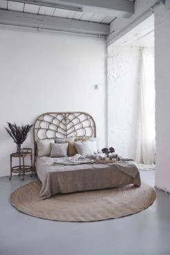 Sika Design Têtes De Lit Tête De Lit En Rotin L.180cm Antique -Surmatelas Soldes Magasin tete de lit en rotin l 180cm antique 1