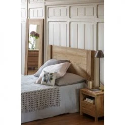 Kok Maison Têtes De Lit Tête De Lit En Teck Recyclé L160 Marron -Surmatelas Soldes Magasin tete de lit en teck recycle l160 marron 2