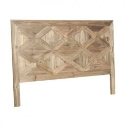 Bois Dessus Bois Dessous Têtes De Lit Tête De Lit En Teck Recyclé Massif L160 -Surmatelas Soldes Magasin tete de lit en teck recycle massif l160 2