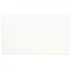 Homifab Têtes De Lit Tête De Lit En Tissu Bouclette Blanc 160 Cm