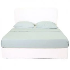 Homifab Têtes De Lit Tête De Lit En Tissu Bouclette Blanc 160 Cm -Surmatelas Soldes Magasin tete de lit en tissu bouclette blanc 160 cm 5