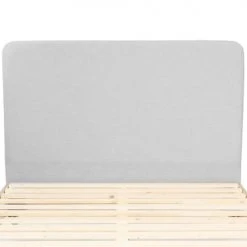 Homifab Têtes De Lit Tête De Lit En Tissu Gris Clair 160 Cm -Surmatelas Soldes Magasin tete de lit en tissu gris clair 160 cm 8