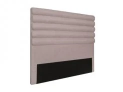 Usinestreet Têtes De Lit Tête De Lit En Tissu LUCA - Rose, Largeur - 140 Cm -Surmatelas Soldes Magasin tete de lit en tissu luca rose largeur 140 cm 3