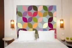 Mademoiselle Tiss Têtes De Lit Tête De Lit En Tissu Sans Support En Bois 160*140 Cm