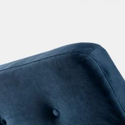 Drawer Têtes De Lit Tête De Lit En Velours 150 Cm Bleu Marine -Surmatelas Soldes Magasin tete de lit en velours 150 cm bleu marine 5