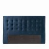 Drawer Têtes De Lit Tête De Lit En Velours 170 Cm Bleu Marine -Surmatelas Soldes Magasin tete de lit en velours 170 cm bleu marine