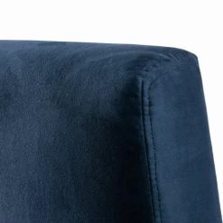 Drawer Têtes De Lit Tête De Lit En Velours 170 Cm Bleu Marine -Surmatelas Soldes Magasin tete de lit en velours 170 cm bleu marine 5