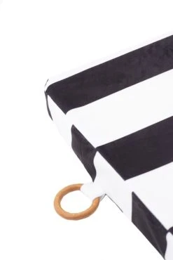 RNT By Really Nice Things Têtes De Lit Tête De Lit En Velours Et Mousse Imprimé à Franges Blanches Et Noires. 12 RNT By Really Nice Things Têtes De Lit Tête De Lit En Velours Et Mousse Imprimé à Franges Blanches Et Noires. -Surmatelas Soldes Magasin tete de lit en velours et mousse imprime a franges blanches et noires 4