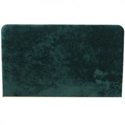 Homifab Têtes De Lit Tête De Lit En Velours Gratté Vert Bouteille 160 Cm