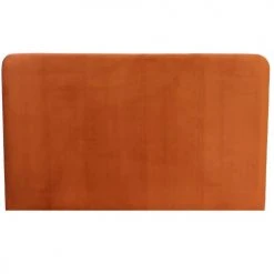 Homifab Têtes De Lit Tête De Lit En Velours Rouille 160 Cm