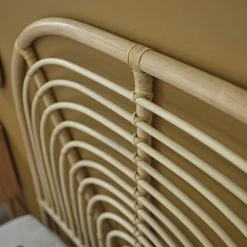 Bois Dessus Bois Dessous Têtes De Lit Tête De Lit Enfant Bohème En Rotin 90 Cm -Surmatelas Soldes Magasin tete de lit enfant boheme en rotin 90 cm 3