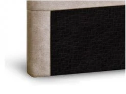 Usinestreet Têtes De Lit Tête De Lit Lisse En Tissu NUMA - Beige, Largeur - 160 Cm -Surmatelas Soldes Magasin tete de lit lisse en tissu numa beige largeur 160 cm 5