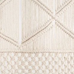 Maisons Du Monde Têtes De Lit Tête De Lit Macramé En Coton Et Corde -Surmatelas Soldes Magasin tete de lit macrame en coton et corde 1000 10 14 176929 4