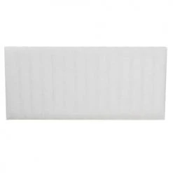 Homifab Têtes De Lit Tête De Lit Matelassé En Tissu Gris Clair 140 Cm