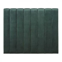 Maisons Du Monde Têtes De Lit Tête De Lit Matelassée 160 En Velours Vert