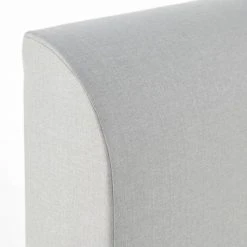 Oviala Têtes De Lit Tête De Lit Misha Gris Clair 140 Cm -Surmatelas Soldes Magasin tete de lit misha gris clair 140 cm 5