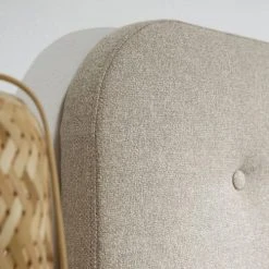 HOMN Têtes De Lit Tête De Lit Tapissée 140x60 Cm Couleur Beige, 8 Cm D'épaisseur -Surmatelas Soldes Magasin tete de lit tapissee 140x60 cm couleur beige 8 cm d epaisseur 15