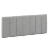 HOMN Têtes De Lit Tête De Lit Tapissée 140x60 Cm Couleur Gris, 8 Cm D'épaisseur -Surmatelas Soldes Magasin tete de lit tapissee 140x60 cm couleur gris 8 cm d epaisseur 6
