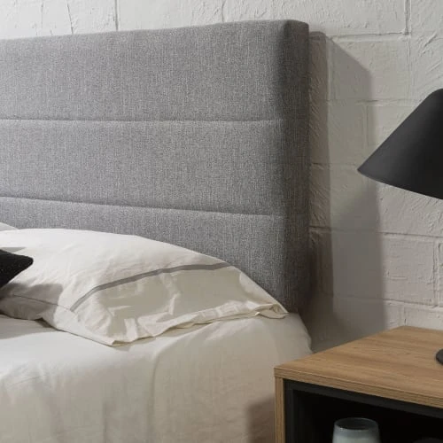 HOMN Têtes De Lit Tête De Lit Tapissée 150x60 Cm Couleur Gris, 8 Cm D'épaisseur 6 HOMN Têtes De Lit Tête De Lit Tapissée 150x60 Cm Couleur Gris, 8 Cm D'épaisseur – Image 4